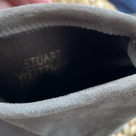 Like new Stuart Weitzman Mitten Gray suede bootie! - Picture 10 of 11